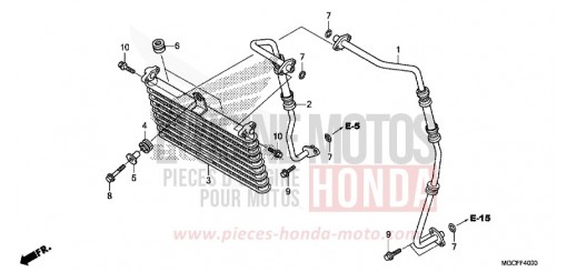 REFROIDISSEUR D'HUILE CB1100CAK de 2019